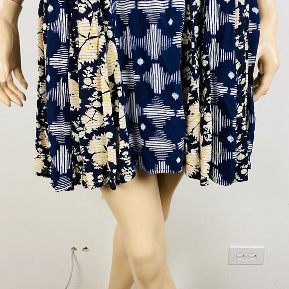 Anthropologie Maeve Floral Abstract Women's XS Indiga Swing Dress - Picture 2 of 11